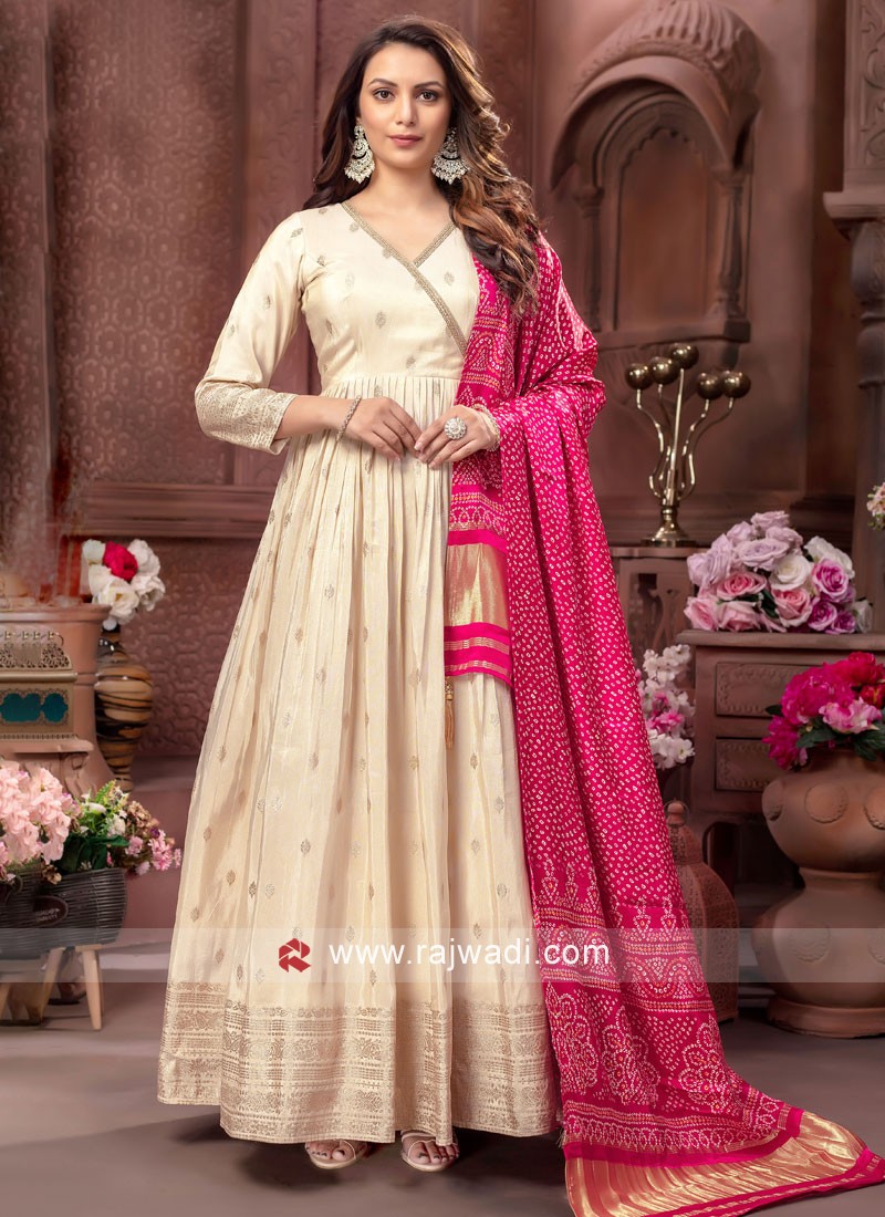 Frock dupatta style hotsell