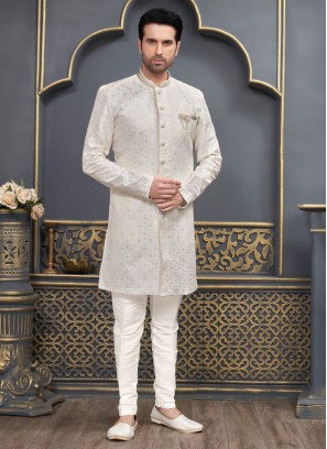 Indo Western Dress For Men Plus Size Dresses Online Gold Royal Blue  RKLIWS-RB4-R407 – iBuyFromIndia