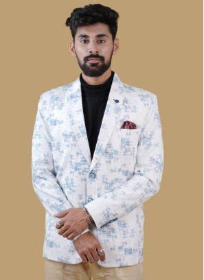 Classic White Readymade Imported Blazer