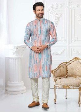 Cotton Multi Color Cotton Kurta Pajama