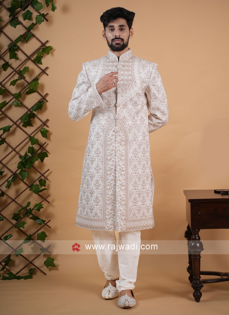 Elegant sherwani hotsell for groom