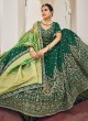 Green Designer Viscose Fabric Lehenga Choli With Dupatta