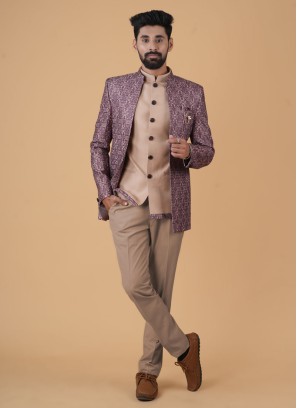 6 Colors Mens Rajwadi Hunter Jodhpuri Suit at Rs 3349 in