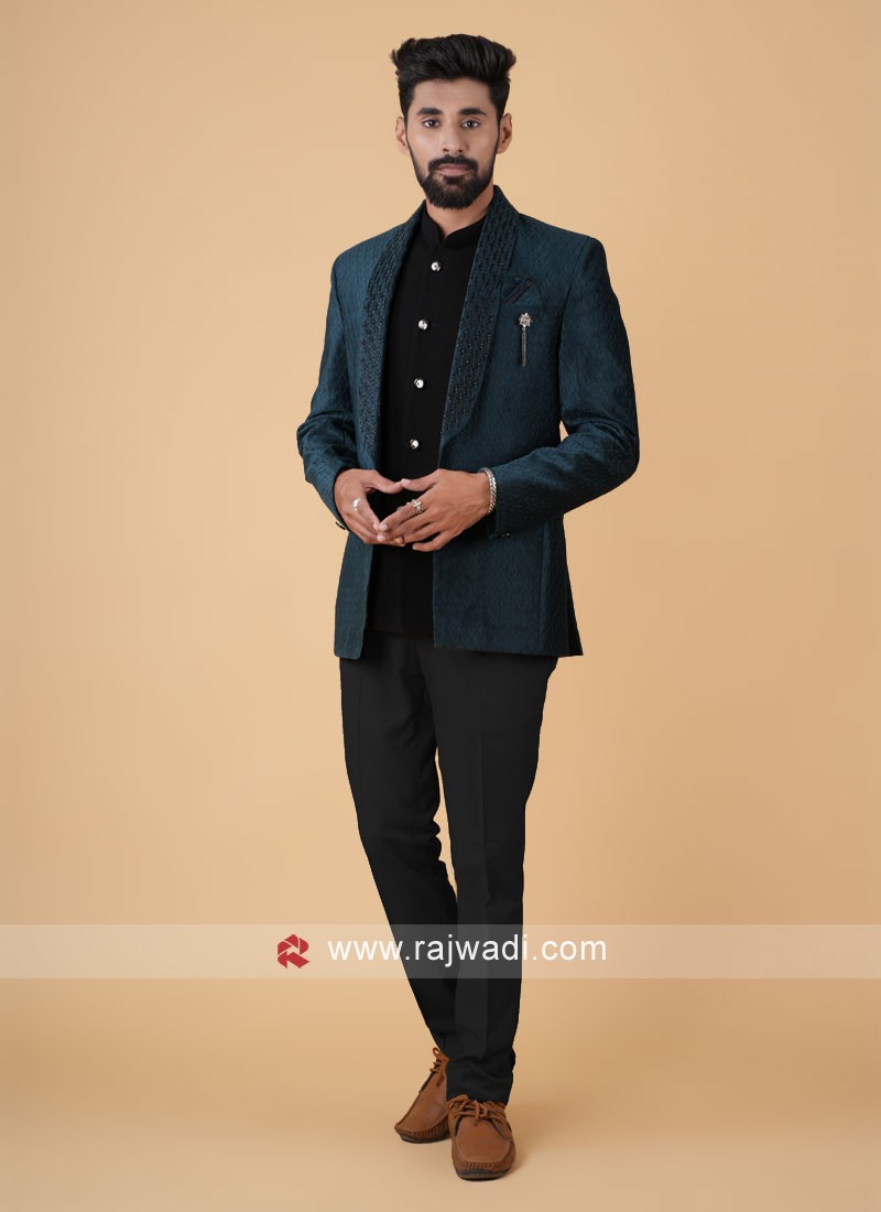 Indo western sale jodhpuri jacket