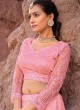 Wedding Wear Pink Embroidered Designer Lehenga Choli