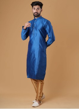 Mens Silk Designer Kurta Pajama