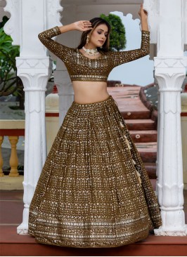 Mesmerizing Designer Georgette Lehenga Choli