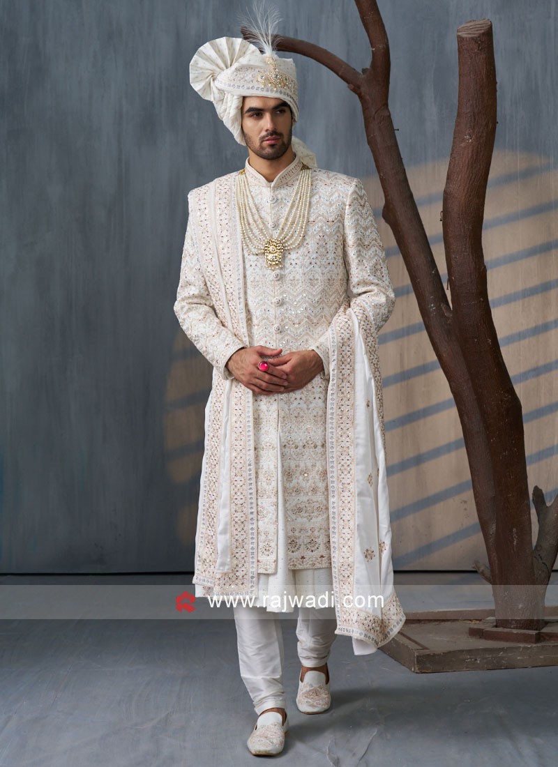 Rajwadi sherwani hotsell