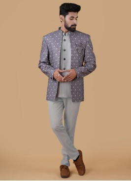 Party Wear Designer Jodhpuri Suit In Imported