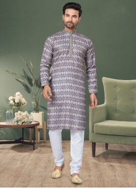Readymade Multi Fancy Printed Kurta Pajama