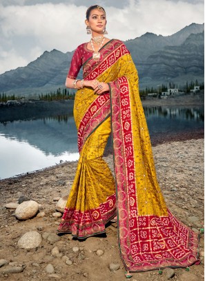 Pink Designer Party Wear Chiffon Saree