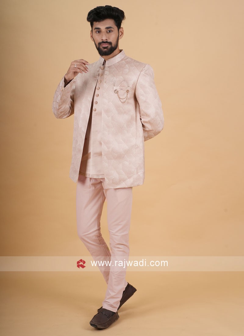 Mens Jodhpuri Bandhgala Suit | Cocktail attire men, Blazer for men wedding, Dress  suits for men