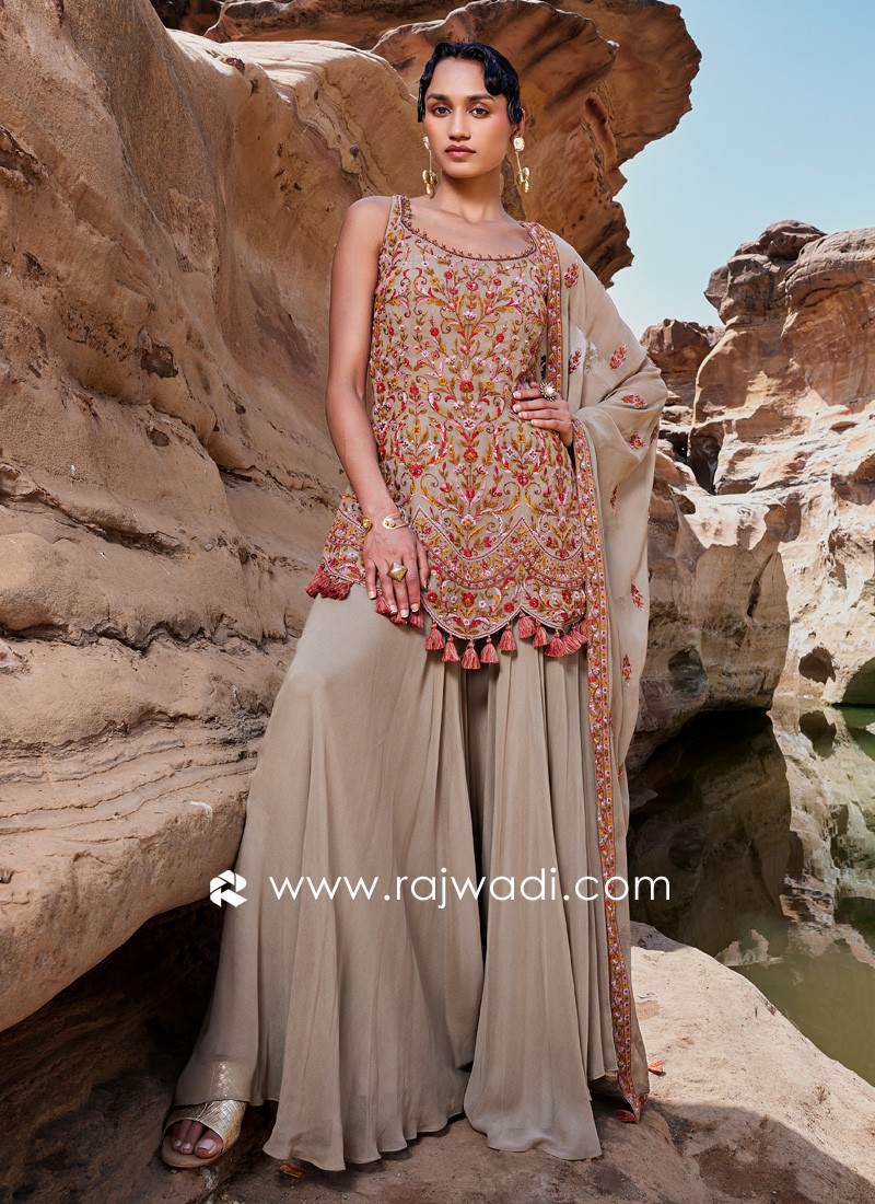 plazo suit kurti