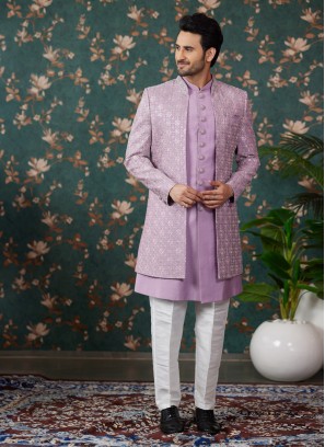 Indo western for groom best sale