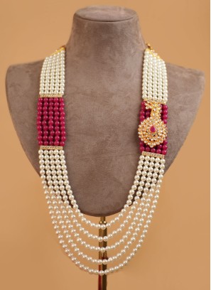 Groom Wear Five Layered Mala For Wedding