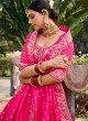 Deep Pink Silk Embroidered Trendy Lehenga Choli