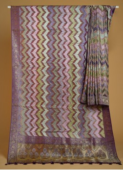 Multi Color Classic Saree In Modal Silk