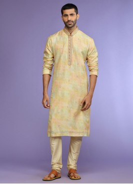 Multi Color Festive Wear Silk Kurta Pajama