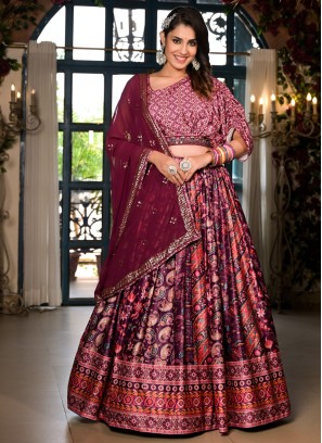 Multi Traditional Readymade Lehenga Choli