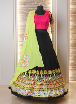 Navratri Special Kutchi Embroidery Cotton Chaniya Choli