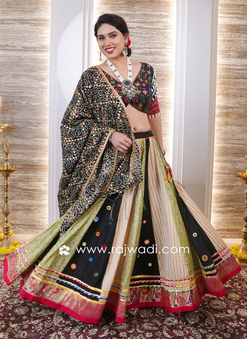 Navratri Special Multi Color Cotton Chaniya Choli