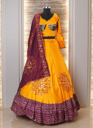 Navratri Special Multicolored Cotton Chaniya Choli