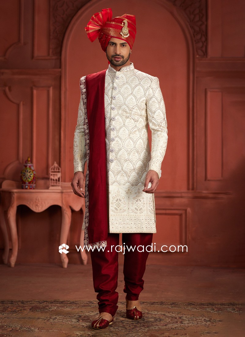 Rajwadi sherwani hotsell