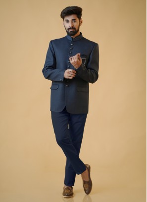 Party Wear Designer Jodhpuri Suit In Imported