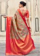 Multi Color Silk Designer Weaving Saree
