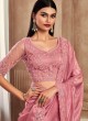 Wedding Wear Pink Silk Saree