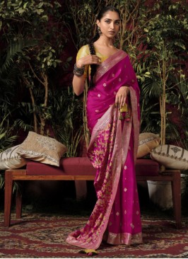 Lovely Rani Designer Zari Weaving Work Saree