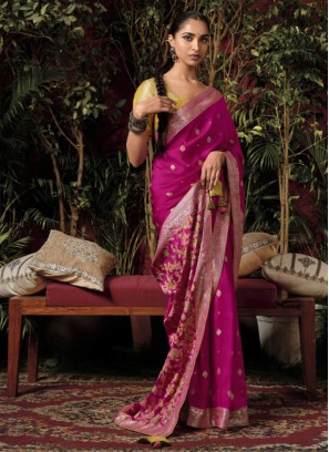 Lovely Rani Designer Zari Weaving Work Saree