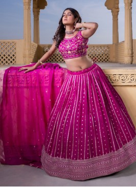 Rani Pink Traditional Readymade Lehenga Choli