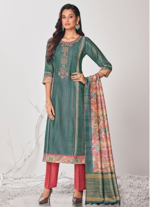 Shagufta Festive Wear Pant Style Salwar Kameez