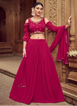 Rani Georgette Trendy Lehenga Choli