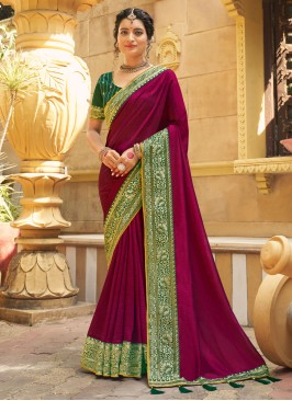 Royal Rani Woven Contemporary Artificial Silk Saree