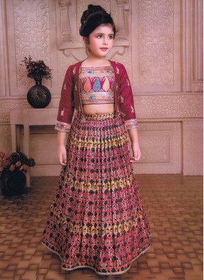 Pin by Anu on Quick saves | Indian dresses for kids, Kids lehenga, Ethnic  wear indian
