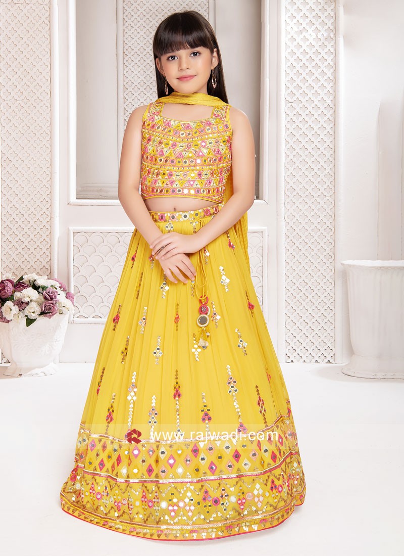 Latest design Kids Lehenga choli with fancy hand work , Marriage Special,  Party Wear for kids girls