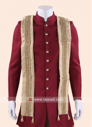 Cream Color Mens Dupatta