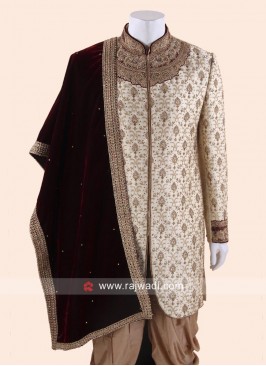 Velvet Fabric Dupatta With Designer Border