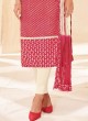 Shagufta Bandhani Printed Pant Suit