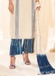 Shagufta Cream Color Pant Style Suit