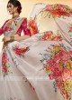 Elegant Flower Printed Lehenga Choli