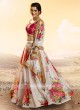 Elegant Flower Printed Lehenga Choli