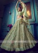 Ruffle Work Net Lehenga Choli