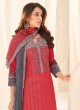 Shagufta Salwar Kameez In Tometo Color