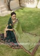 Pista Green and Bottle Green Half Saree