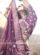 Wine Gotapatti Work Lehenga Choli