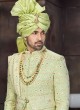 Lucknowi Work Designer Groom Sherwani