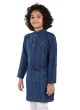 Blue Color Printed Kurta Pajama